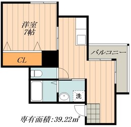 八事ハイツの物件間取画像